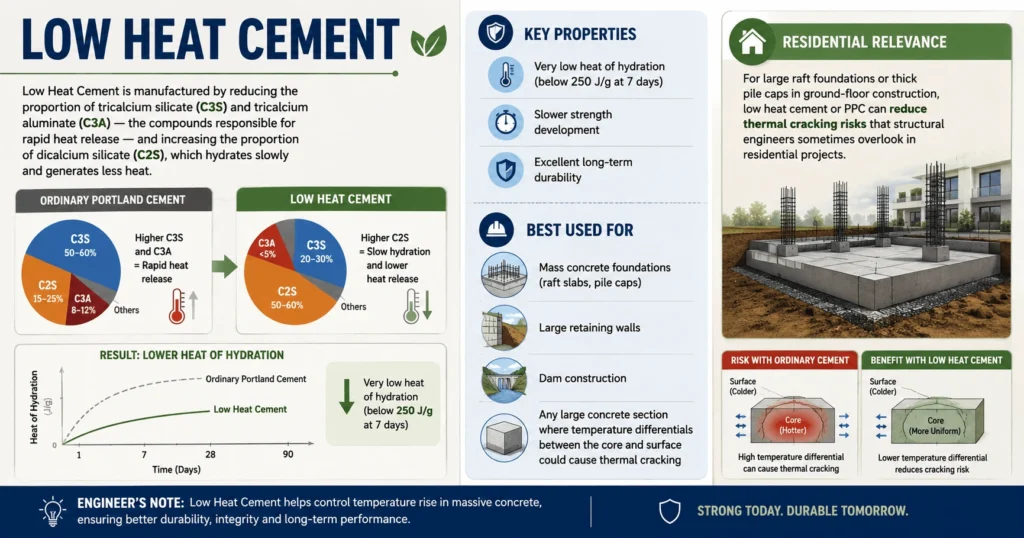 Low Heat Cement